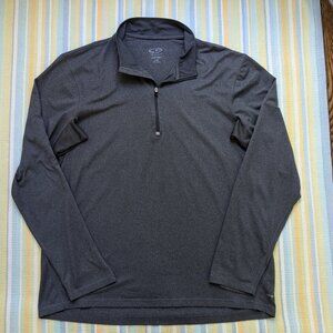 Men's C9 DuoDry gray pullover Large